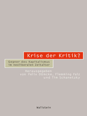 cover image of Krise der Kritik?